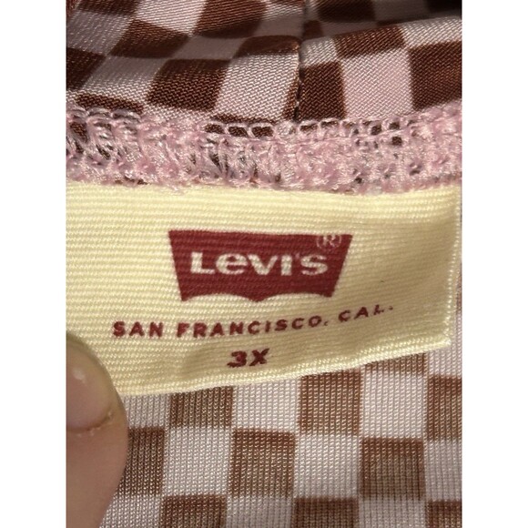 Levi's‎ Women Pink Second Skin High Neck Long Sleeves T Shirt Size 3X Base Layer - Picture 8 of 10